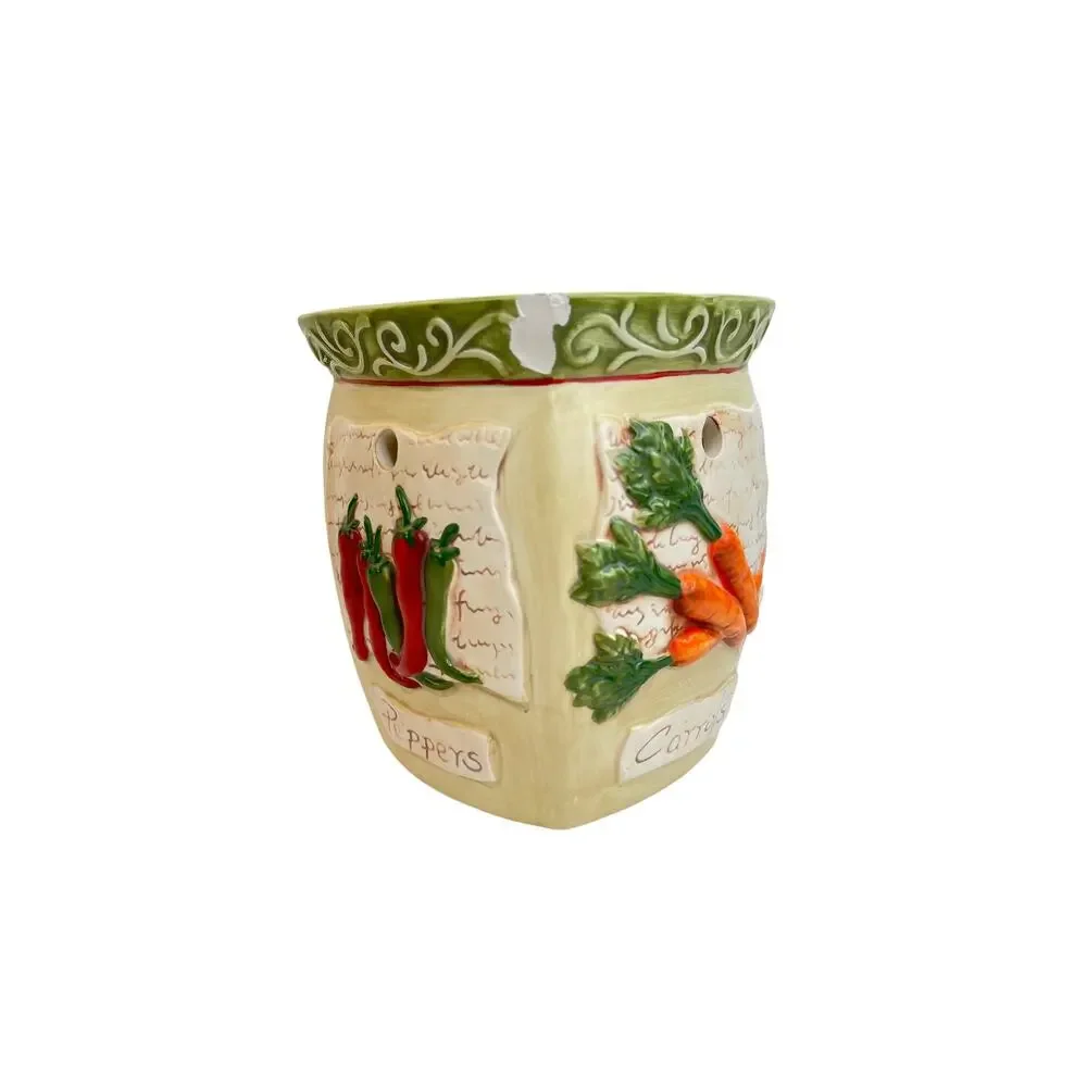 Kate Mcrostie Candle Warmer Tomatoes, Chilli Peppers & Carrots